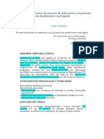 CASO CLÍNICO - Proceso de Atención de Enfermería A Un Paciente Con Insuficiencia Renal Aguda