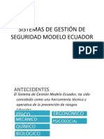 Sistemas de Gestión de Seguridad Modelo Ecuador