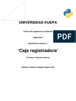 Caja Registradora