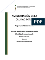 Administracion de La Calidad Total