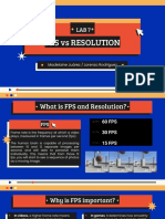 FPS Vs Resolution