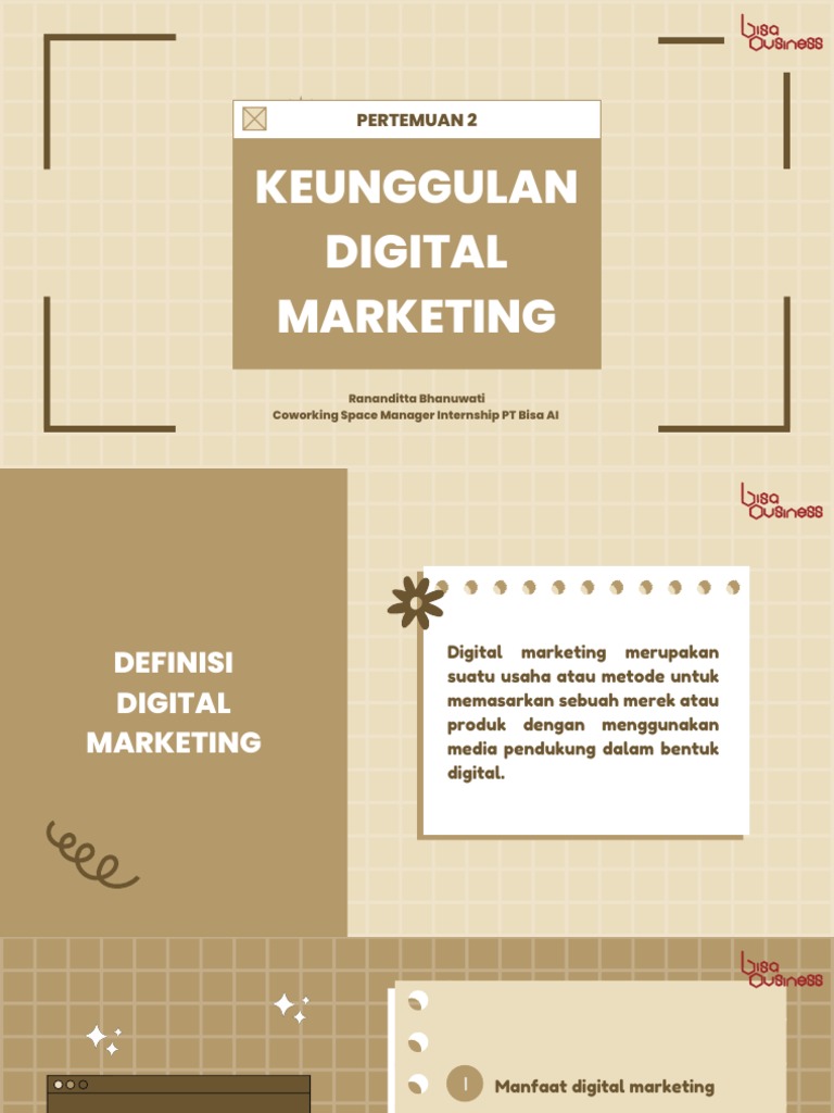 Bab 1: Data Keunggulan Digital Marketing Aqua Tahun 2018: Menggapai Generasi Milenial dan Gen Z
