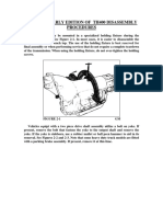 TH400 Dissassembly Technical