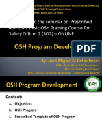 16 BOSH - Module 6 OSH Program Development