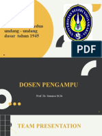 UUD 1945 Hasil Amandemen Kedua