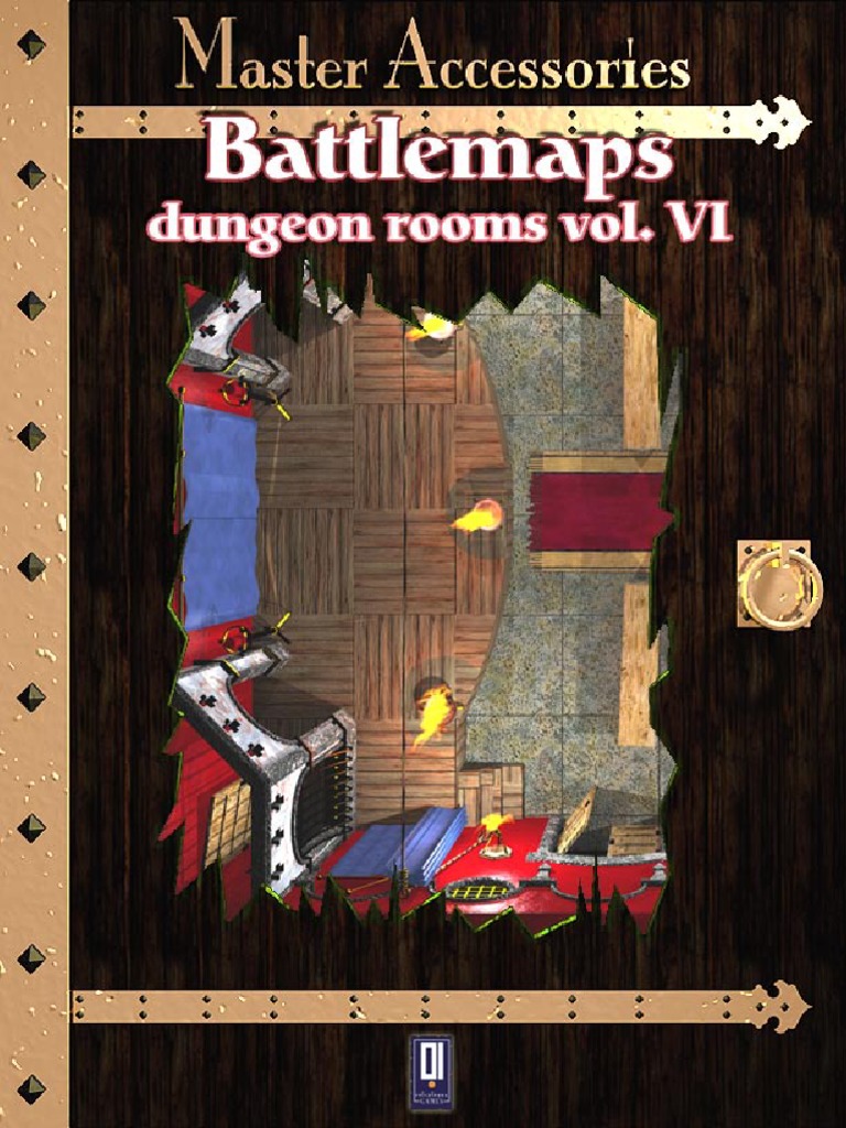 D&D 3e - Tiles - Battlemaps - Dungeon Rooms Vol VI | PDF