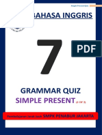 MODULE 1 ''Simple Present'' QUIZ