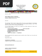 Script For 2021 First Semester Barangay Assembly | PDF