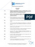 Instructivo Sobre Prevencion Del Lavado de Activos Financiamiento Del Terrorismo y de La Proliferacion de Armas de Destrucion Masiva