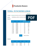 4. Funciones Lógicas - Ejercicio