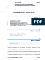 Implementación de árboles en Python y algoritmos especiales