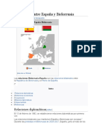 Relaciones Entre España y Bielorrusia