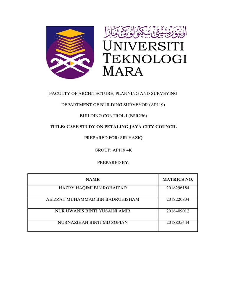 Case Study On Mbpj Pdf