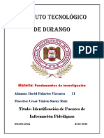 Identificación de Fuentes de Información Fidedignas 2.