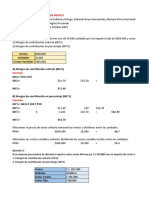 ACTIVIDAD 5. Ejercicios, Contabilidad Administrativa