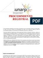 Procedimiento Registral