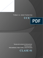 Teorías Del Comercio Internacional