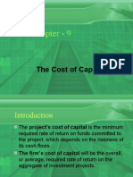 Cost of Capital