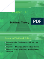 Dividend Thoery