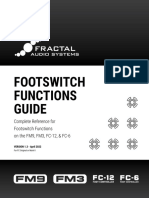 Fractal Audio Footswitch Functions Guide