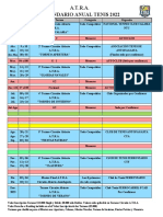 Calendario Torneos Atra 2022 (Preliminar)