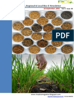 23rd September, 2021 Daily Global Regional Local Rice E-Newsletter