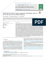 Spatial Aspects of Urban Air Quality Management