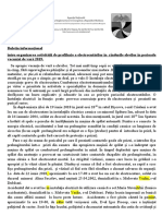 Buletin Informativ Vacanța de Vară - 2019