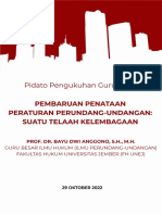 Pembaruan Penataan Peraturan Perundang-Undangan