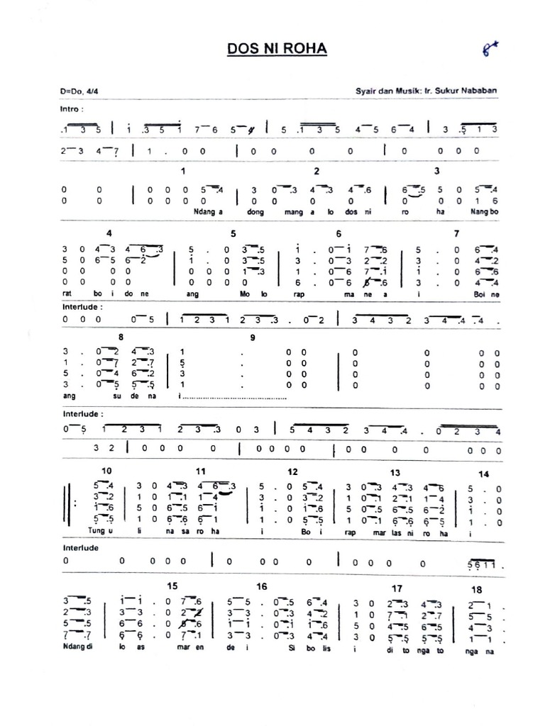 partitur-dos-ni-roha-pdf
