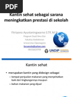 Aturan Khusus Tentang Kantin Sekolah