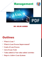 Chapter 6 - Lean Management