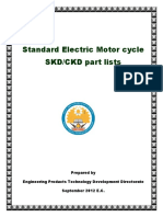 #3 Standard Electric Motor Cycle SKD CKD2 Final