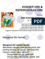 Konsep Diri & Kepercayaan Diri'