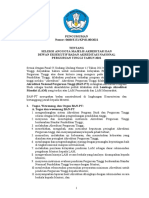 Pengumuman Seleksi Majelis Akreditasi Dan Dewan Eksekutif Ban PT Diktiristek.