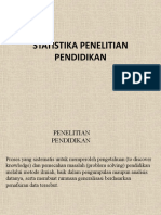 Statistika Penelitian Pendidikan