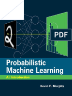 Probabilistic Machine Learning An Introduction (Adaptive Computation and Machine Learning Series) by Kevin P. Murphy