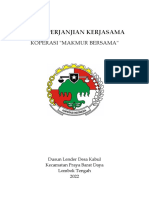 Surat Perjanjian Kerjasama Investasi