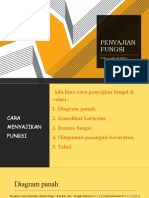 PENYAJIAN FUNGSI