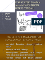 Keselamatan Kerja Alat Tangan