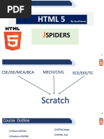 HTML Freshers