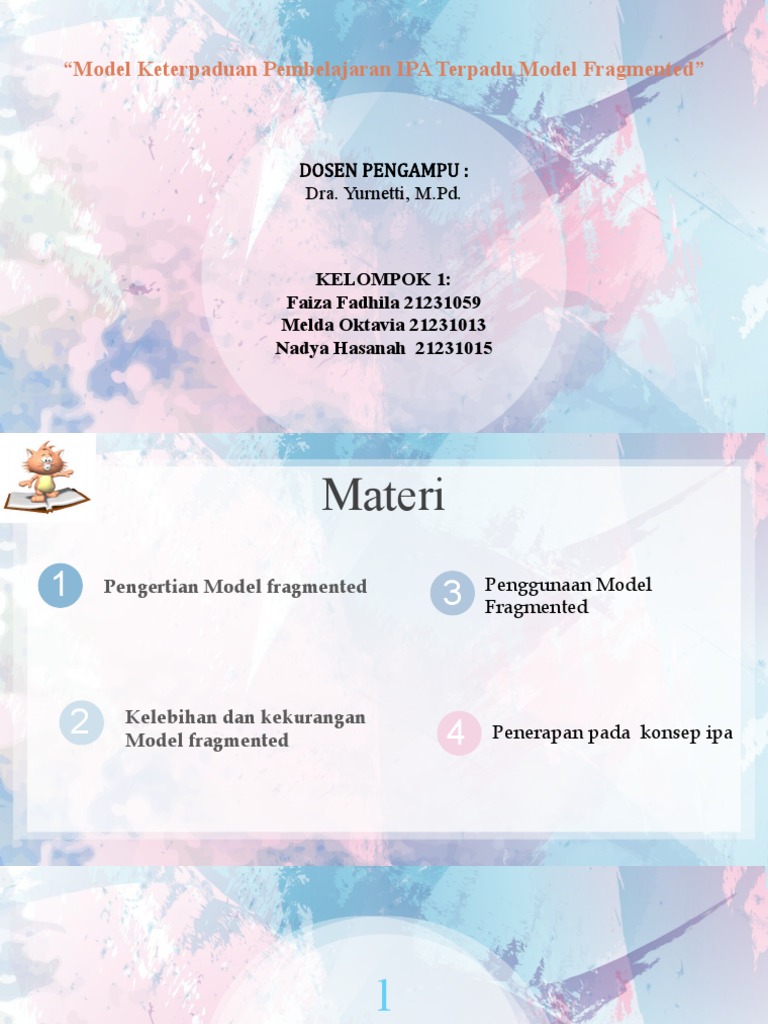 Model Pembelajaran Fragmented IPA | PDF