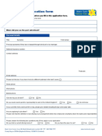 General Application For Employment Template Word