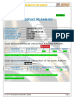 47.oil Analysis Report For LD # 2 V # 1 Secondary GB