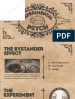 The Bystander Effect