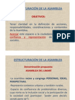 Estructuración de La Asamblea