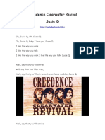 Suzie Q-Creedence Clearwater Revival FULL TEXT