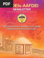 Aadeis-Aafdei Newsletter March 2022 Vol-Vii No.2