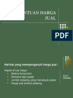 Penentuan Harga Jual