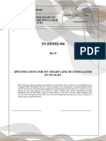 Smart MV Automatic Line Sectionalizer Specification